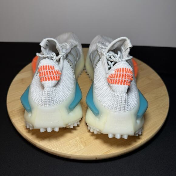 Adidas NMD S1 Men’s Shoe Size 9.5 White Very Lightly Used FZ5707 - Picture 4 of 8